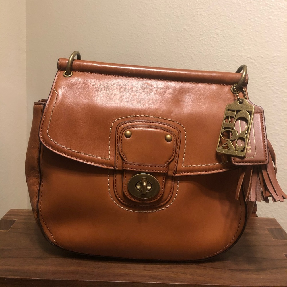 Coach Legacy Willis Leather Handbag Style 19132